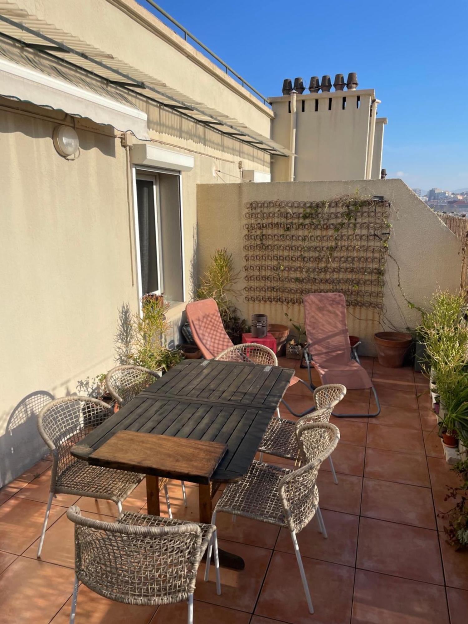 4 Personnes Appart 60 M2 Terrasse 35M2 Sejour Sud 2 Vraies Chambres Gare Saint-Charles Universite 마르세유 외부 사진